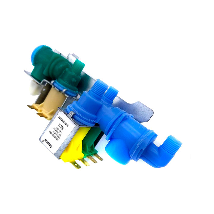 Refrigerator Water Valve (Old Version). Replacement for Electrolux 241734301, 240531101, 2403218A, K-75206.